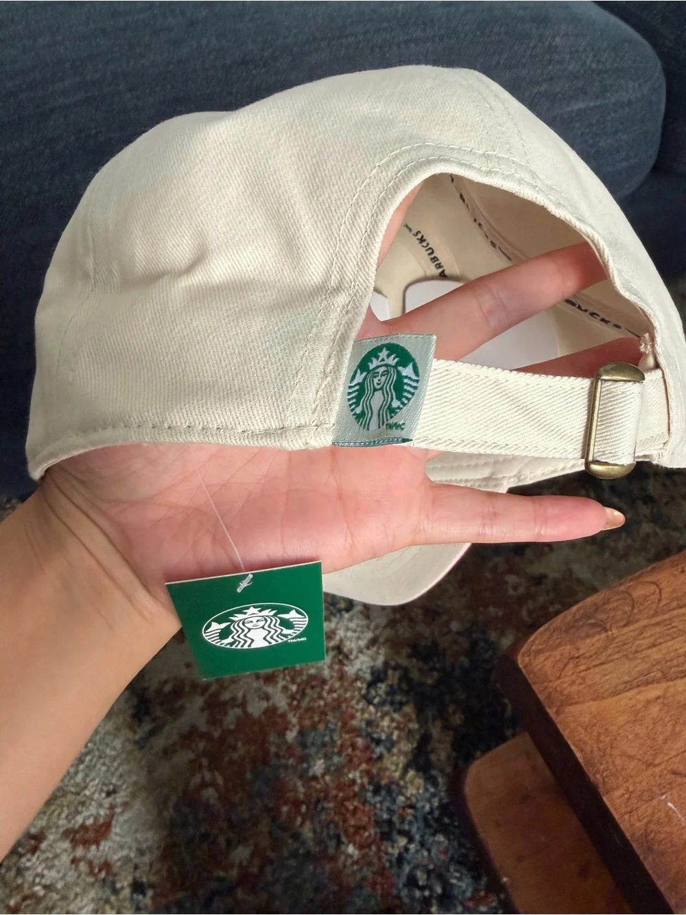 Starbucks branded baseball hat